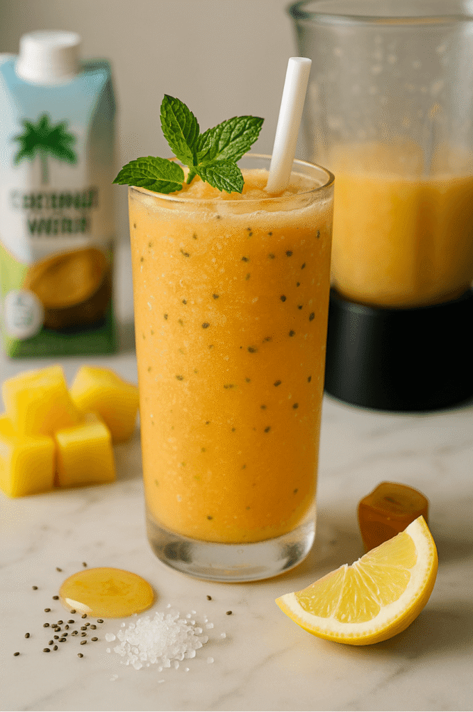 Home Made Natural Electrolytes Refresher