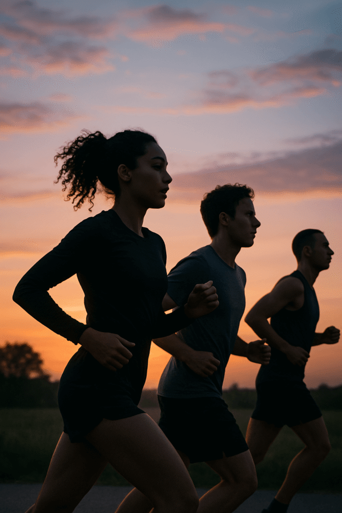 Sunrise runners